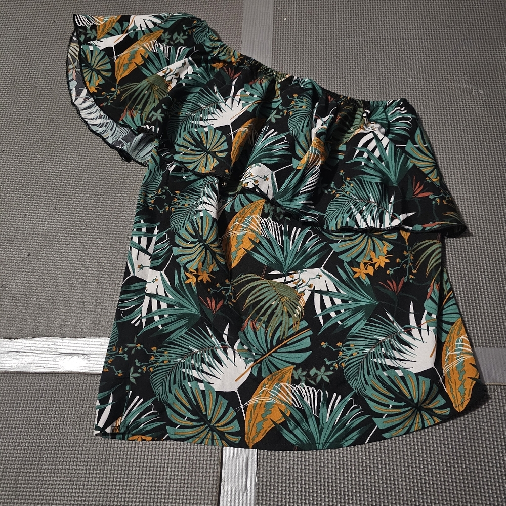 One Shoulder Vacation Top